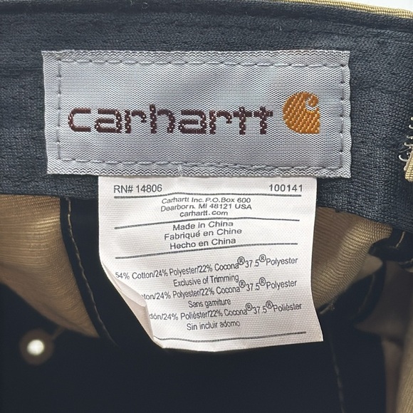 Carhartt Tan Baseball Cap Adjustable HT7632 - Picture 5 of 5